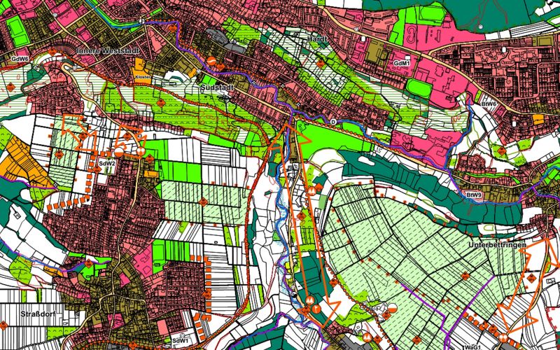 Landschaftsplan zum Flächennutzungsplan